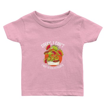 Discover Sorry I Cant Venus Flytrap Carnivorous Baby T-shirts