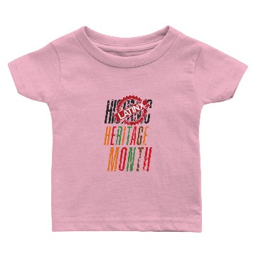 Discover Hispanic Latino Flags Hispanic Heritage Month Baby T-shirts