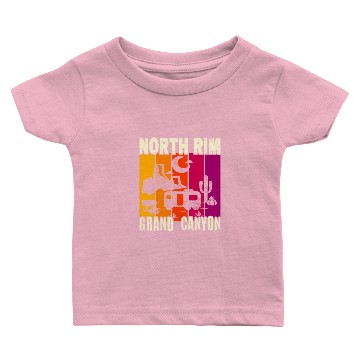 Discover North Rim Grand Canyon camping Baby T-shirts