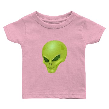 Discover alien , green, skull Baby T-shirts