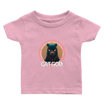 Discover Samurai Cat God Baby T-shirts