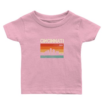 Discover Cincinnati Ohio Baby T-shirts