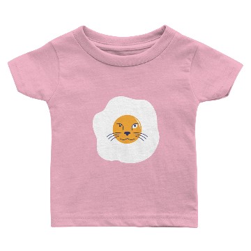 Discover Fried Egg Cat Baby T-shirts