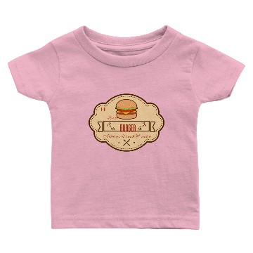 Discover Burger king Baby T-shirts