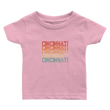 Discover Cincinnati Ohio Baby T-shirts