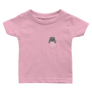 Discover Scottish Fold Cat Pocket Graphic Baby T-shirts