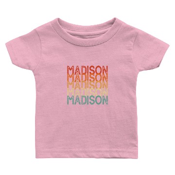 Discover Madison Wisconsin Baby T-shirts
