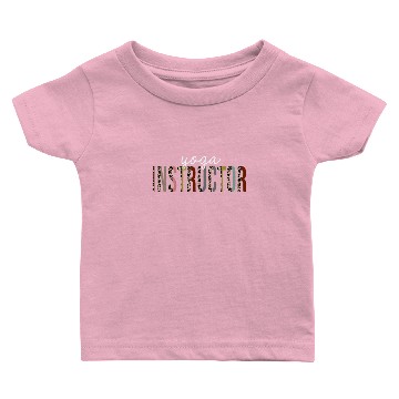 Discover Yoga Instructor Leopard Print Funny Gift Baby T-shirts