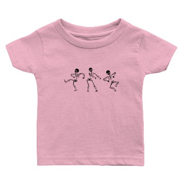 Discover dancing skeleton Baby T-shirts Let's dance