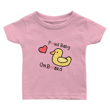Discover Pond Baby on board Baby T-shirts