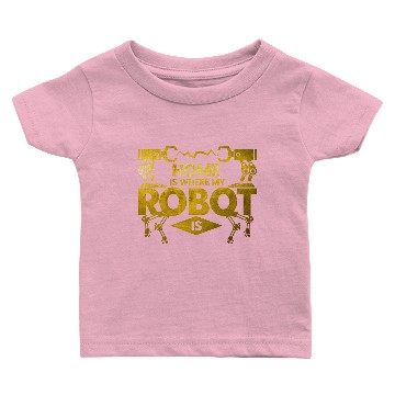 Discover Robotics Robot Engineering Gift Baby T-shirts