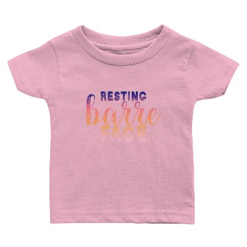 Discover Resting Barre Face 3 Baby T-shirts