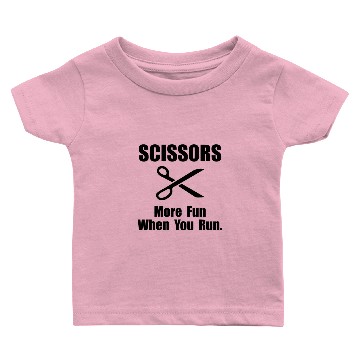 Discover Scissors Fun Run Baby T-shirts