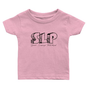 Discover SLP Speech Language Pathologist Baby T-shirts, SLP Gift