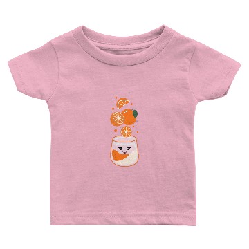 Discover Delicious orange juice Baby T-shirts