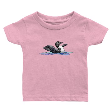 Discover Rising Loon Baby T-shirts
