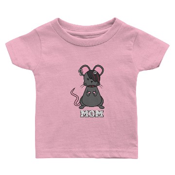 Discover Gothic Rat Mom Baby T-shirts