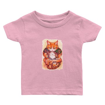 Discover Grumpy Yakuza Cat Baby T-shirts