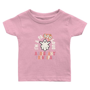Discover Faboolous Assistant Principal Retro Halloween Baby T-shirts