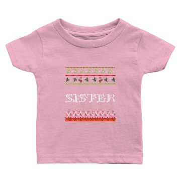 Discover Sister Christmas Baby T-shirts