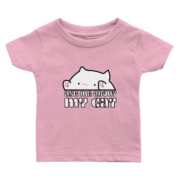 Discover Ask Me About My Cat Baby T-shirts