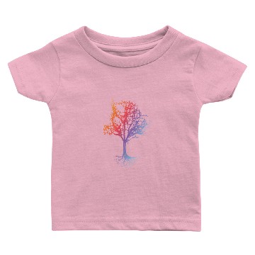 Discover Rainbow Tree Baby T-shirts