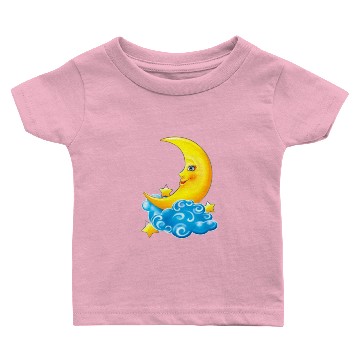 Discover dessin de croissant de lune Baby T-shirts