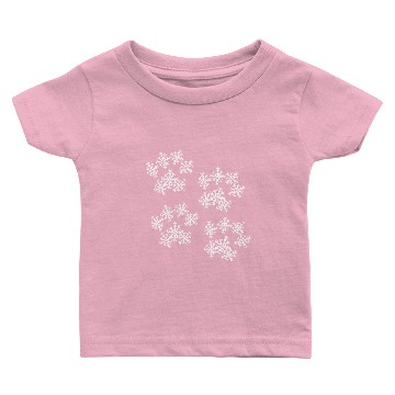 Discover Snowflake Paw Prints Baby T-shirts