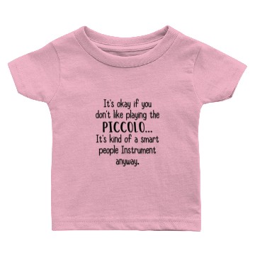 Discover Funny Piccolo Player Baby T-shirts