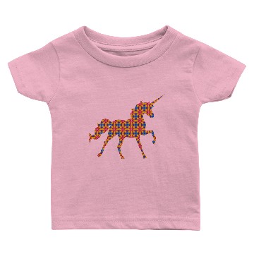 Discover Patterned Unicorn Baby T-shirts