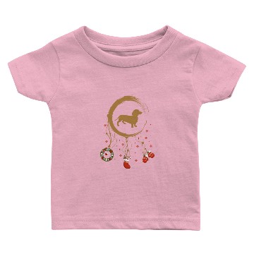 Discover dog dreamcatcher Christmas Dachshund Baby T-shirts