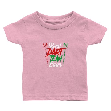 Discover Best Dart Team Ever Darts Crew Squad Baby T-shirts