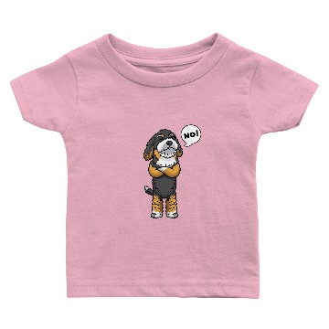 Discover Bernedoodle Dog Stubborn No Baby T-shirts