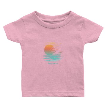 Discover Artistic Key West Florida Palm Tree Vacation Baby T-shirts