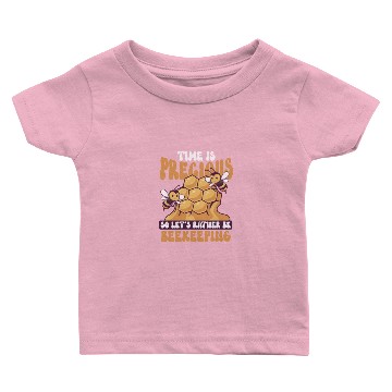 Discover Honey Bee Beekeeping Beekeeper Honeybee Beekeeping Baby T-shirts