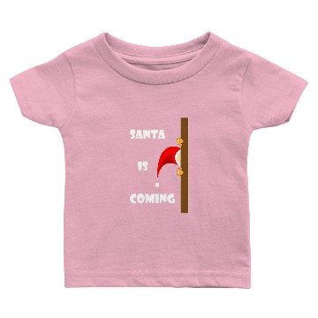 Discover Santa is coming Baby T-shirts