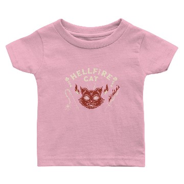 Discover Angry Hellfire Cat Baby T-shirts