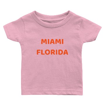 Discover Miami Florida Baby T-shirts