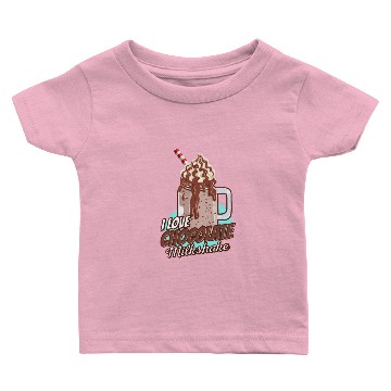 Discover I Love Chocolate Milkshake Baby T-shirts