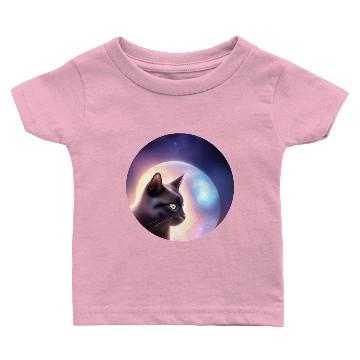 Discover Astro Kitty Baby T-shirts