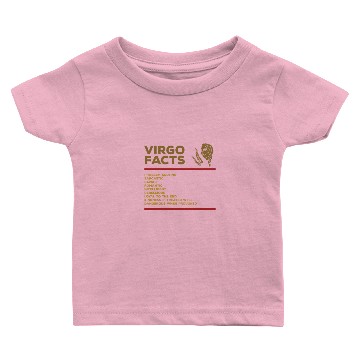 Discover Virgo Facts Zodiac Star Sign Funny Astrology Aesth Baby T-shirts