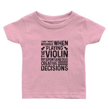 Discover Violin Violinist I Don't Make Baby T-shirts