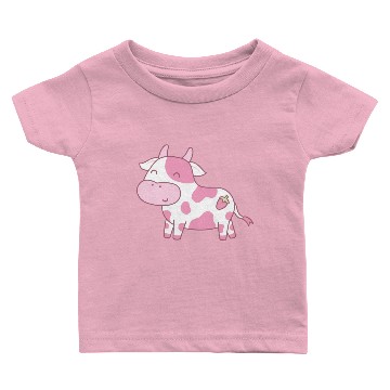 Discover Cute Strawberry Cow Baby T-shirts