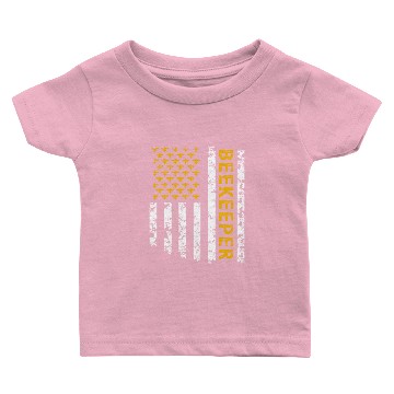 Discover Beekeeper Funny Bee Hive Honey Lover Baby T-shirts