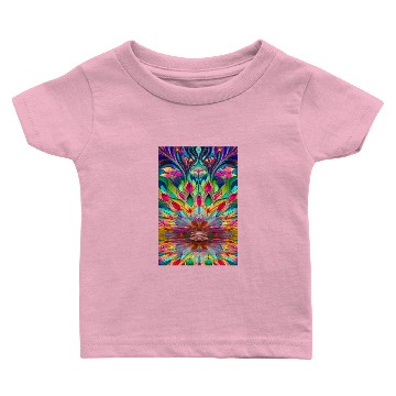 Discover Abstract Stained Glass Baby T-shirts