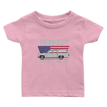 Discover 1982 350 Light Silver Baby T-shirts