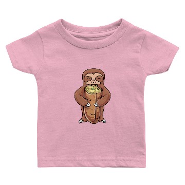 Discover Garlic Bread Sloth Baby T-shirts