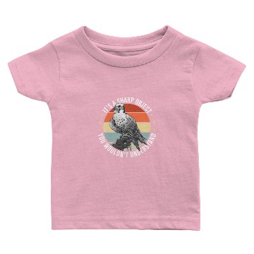 Discover Falcon A Sharp Object Falconry Falconer Baby T-shirts