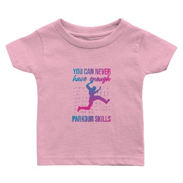 Discover Parkour training, fast, efficient, way, leaping Baby T-shirts