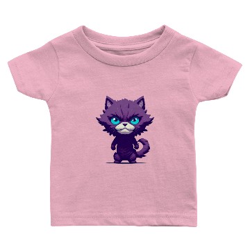 Discover Purple cat, blue eyes Baby T-shirts